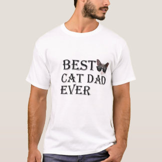 O melhor t-shirt do presente do pai do gato da