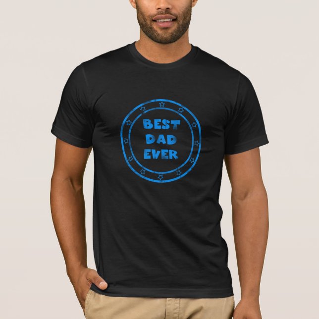 O melhor t-shirt do selo do pai nunca (Frente)