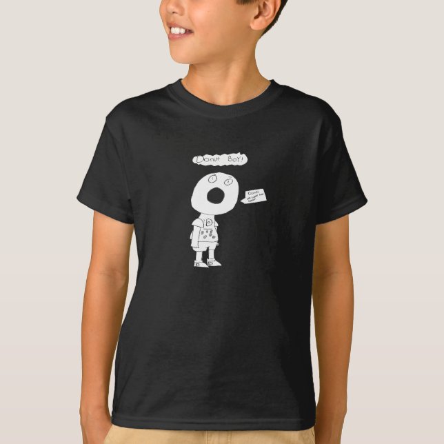 O menino da rosquinha caçoa o t-shirt (Frente)