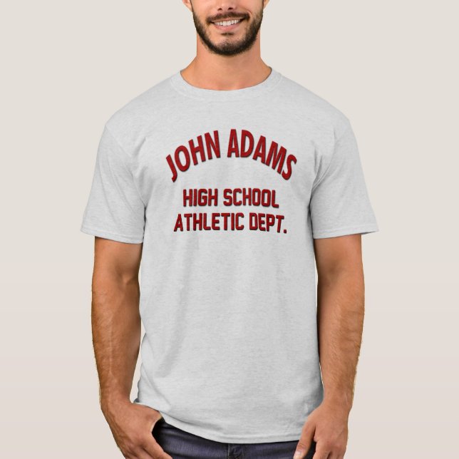 O menino encontra a camisa de John Adams do mundo (Frente)