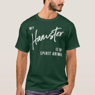 O meu Hamster é o meu espírito de camisa de animai
