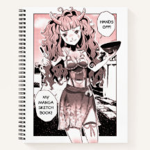 O meu livro de esquetes de manga