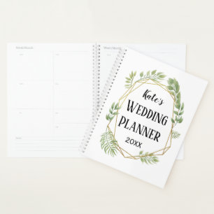 O meu organizador de casamento Crystal Leaf