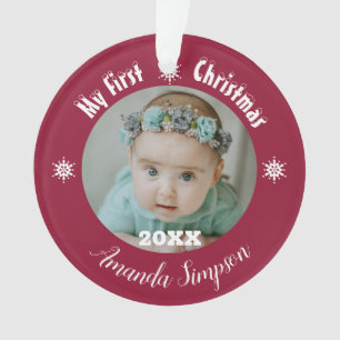 O meu primeiro Ornamento Fracionado ao Floco de Ne