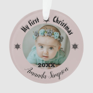 O meu primeiro Ornamento Fracionado ao Floco de Ne