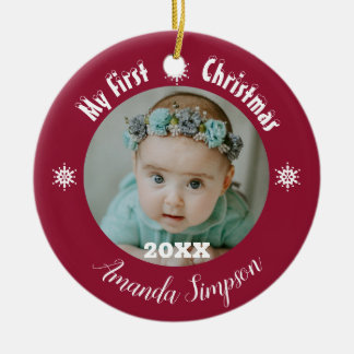 O meu primeiro Ornamento Fracionado ao Floco de Ne