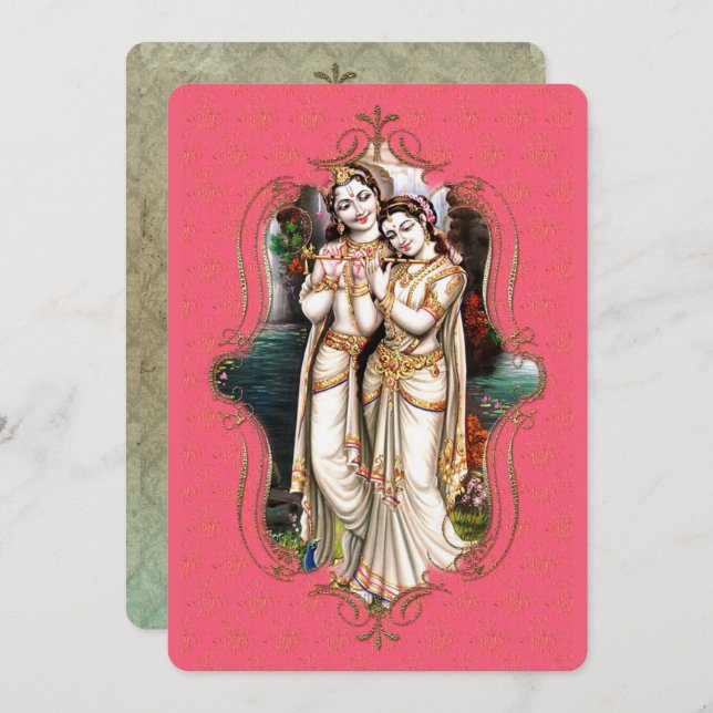 O Místico Da Índia 26 - Cartão Saudável (Frente/Verso)