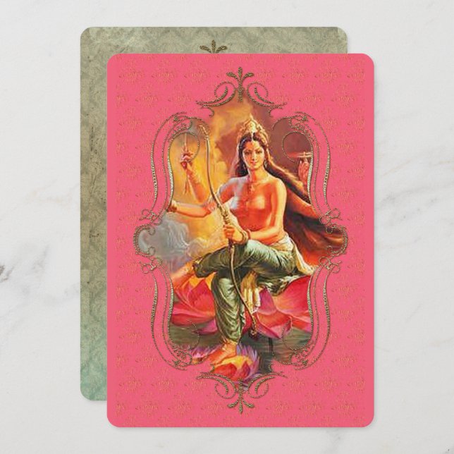 O Místico Da Índia 41 - Cartão Saudável (Frente/Verso)