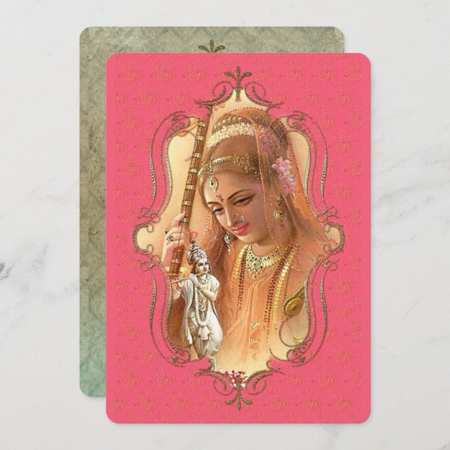 O Místico Da Índia 44 - Cartão Saudável (Frente/Verso)