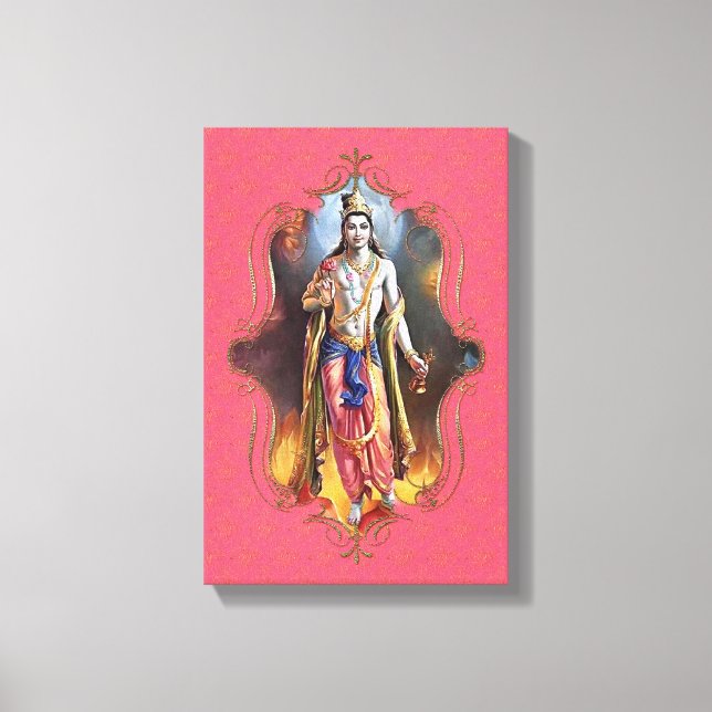 O Místico Da Índia 8 - Canvas (Frente)