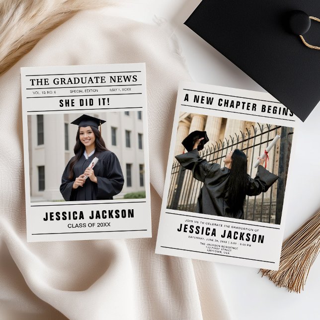 O Modelo de Jornal de Notícias de Graduação Multi- (Criador carregado)
