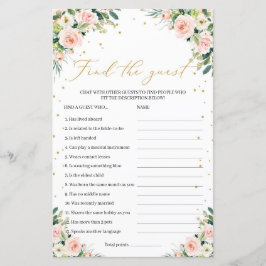 O moderno boho verde blush encontra o jogo de conv