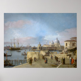 O Molo, Veneza - Canaletto Fine Art Poster