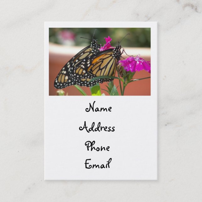 O monarca junta cartões de #1-business (Frente)