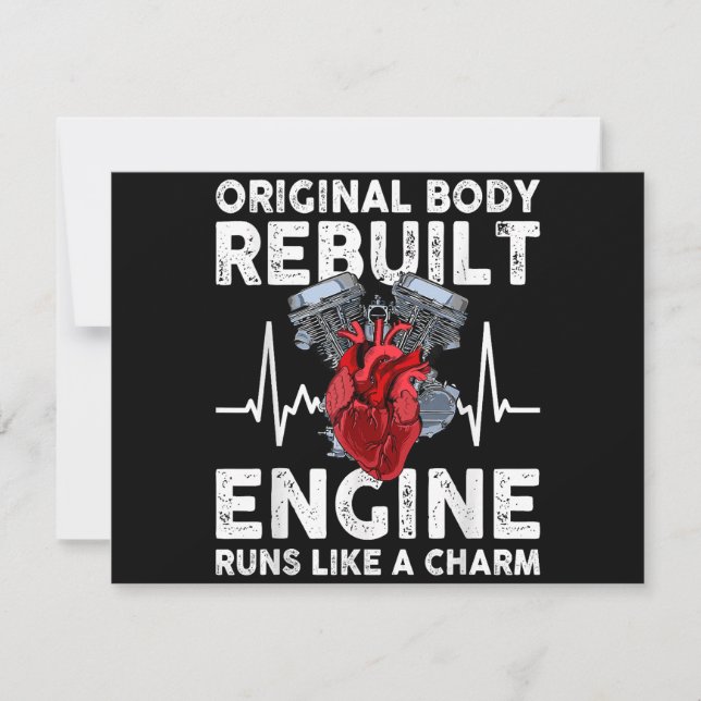 O motor reconstruído do corpo original funciona co (Frente)