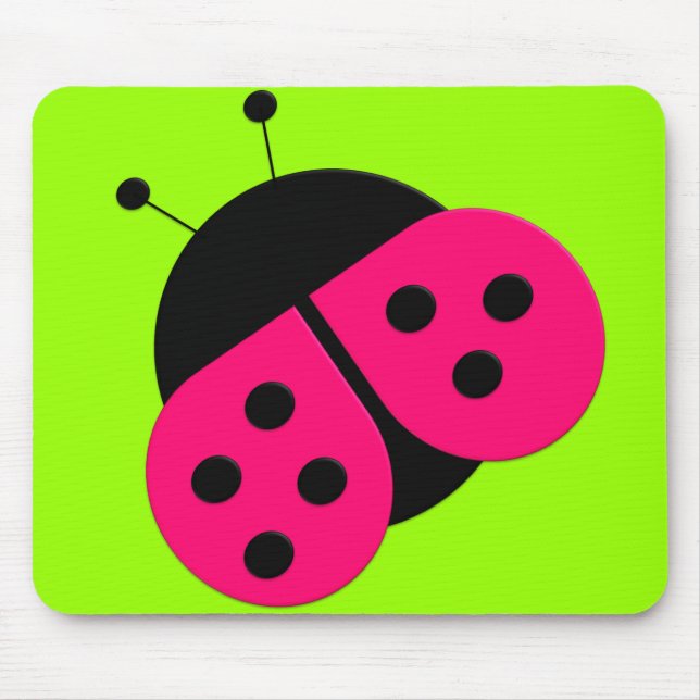 O Mousepad colorido de LadyBag da fantasia do (Frente)