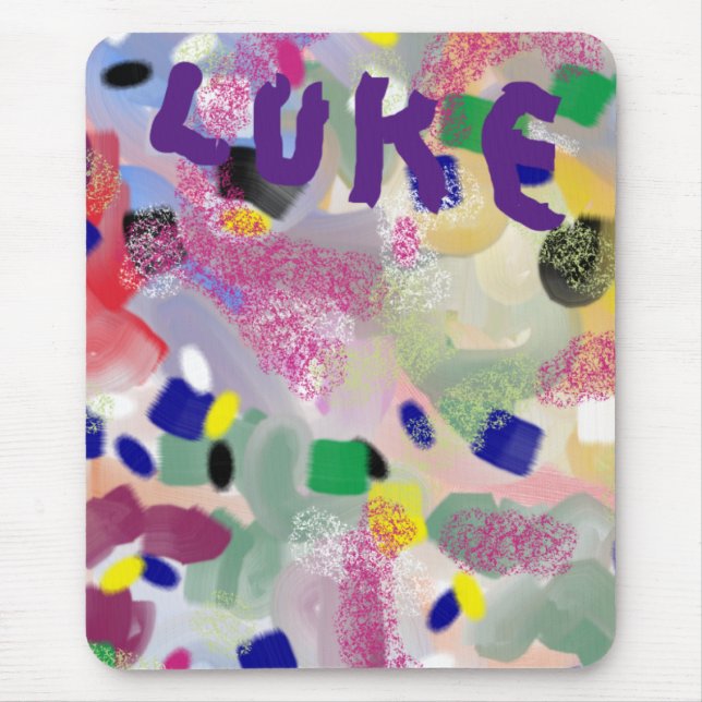 O Mousepad de Luke (Frente)