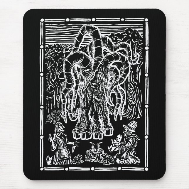 O Mousepad de oferecimento (Frente)