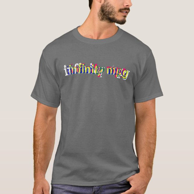 o mpg da infinidade obteve a camisa da bicicleta (Frente)