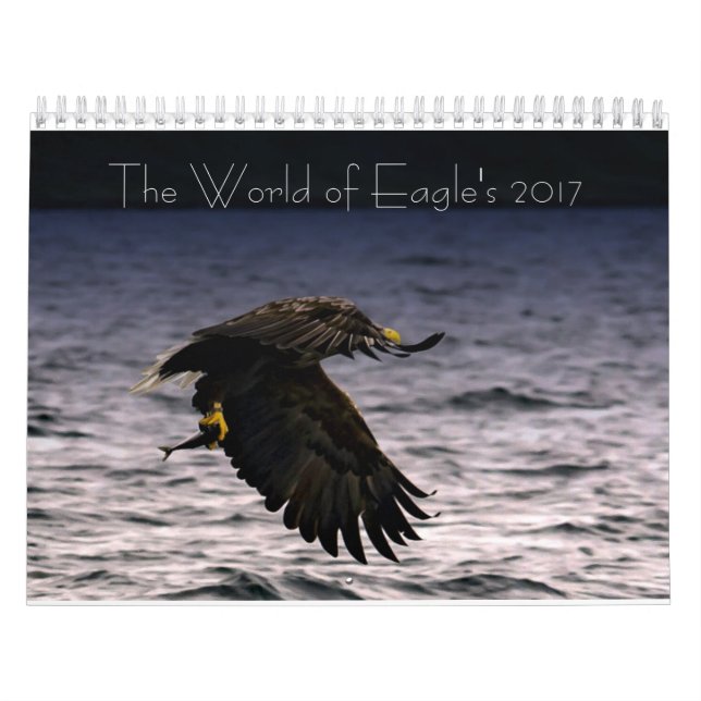 O mundo do calendário de Eagle 2017 (Capa)