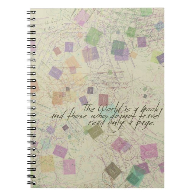 O mundo é um caderno do livro (Frente)