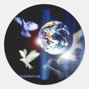 O mundo inteiro em suas mãos deus e em etiqueta d