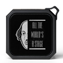 O mundo inteiro, um Palco Shakespeare, cita Thespi