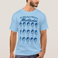 O mundo maravilhoso da camisa dos bigodes