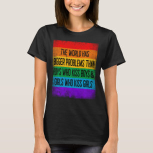 O Mundo Tem Problemas Maiores Camisa Orgulho Lgbt