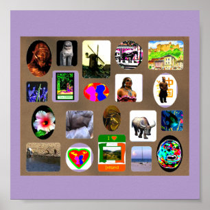 O MUSEUM Zazzle jGibney MY ART Poster