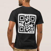 O Na moda QR Code T-Shirt