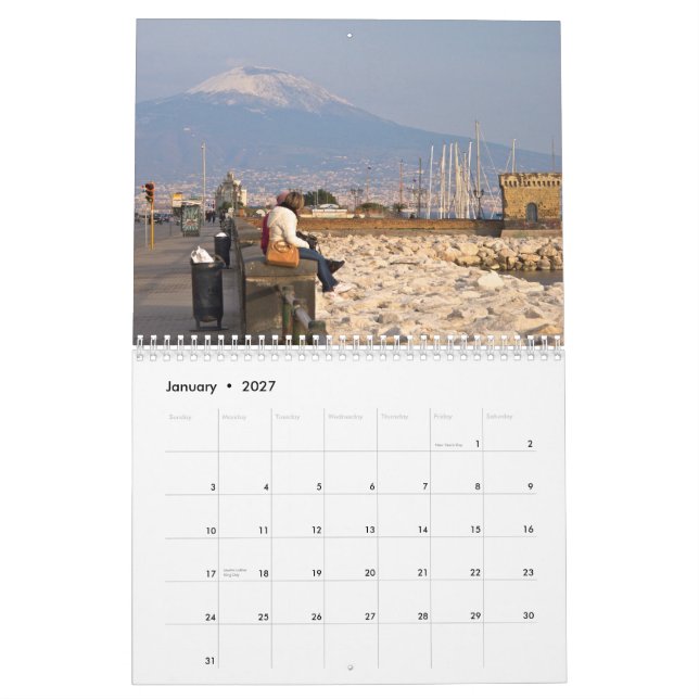 O Napoli desconectou o calendário 2013 (Jan 2027)