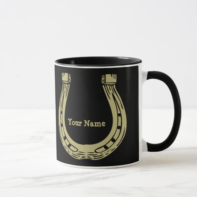 O nascer para amar cavalos adiciona sua caneca (Direita)
