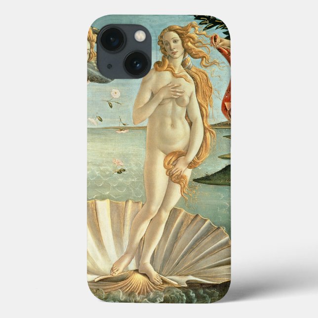 O nascimento de Venus, c.1485 (tempera em canvas) (Verso)