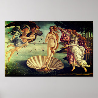 O Nascimento de Vênus - Sandro Botticelli Poster