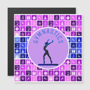 O Natal da ginástica era um cartão magnético.