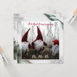 O Natal Elves Ho Ho Ho Ho Glitter