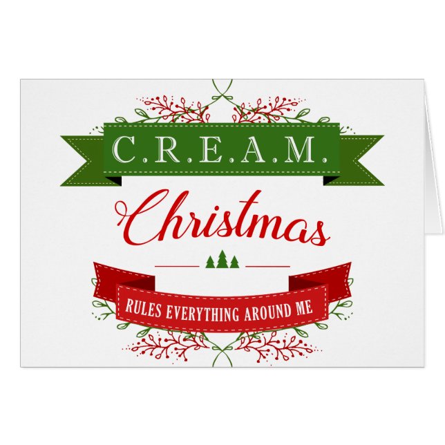 O Natal ordena tudo em torno de mim! Cartão (Frente Horizontal)