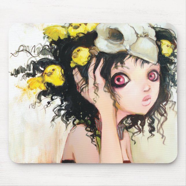 O ninho Mousepad do pássaro (Frente)