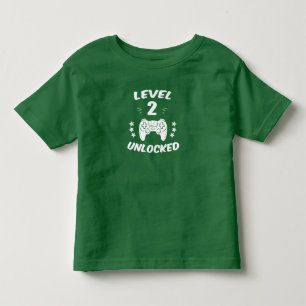 O nível 2 destravou a camisa do Gamer 2 anos de