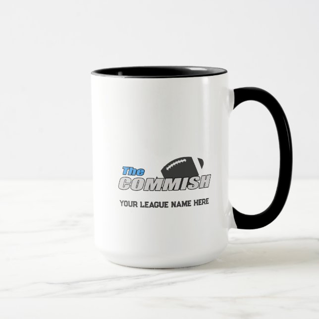 O nome da liga personalizada da caneca de café da  (Direita)
