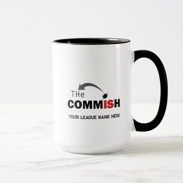 O nome da liga personalizada da caneca de café da  (Direita)