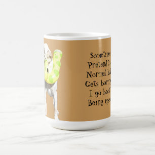 O Normal é caneca de café aborrecida