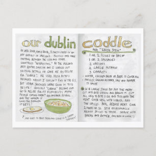 O nosso cartão postal da receita de Dublin Coddle