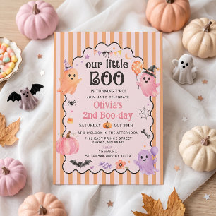 O Nosso Pequeno Boo Está Fazendo Convite de Aniver