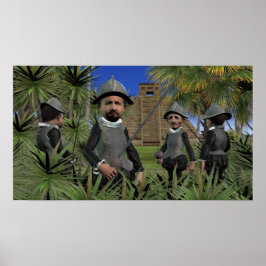 O novo mundo - Poster pequeno