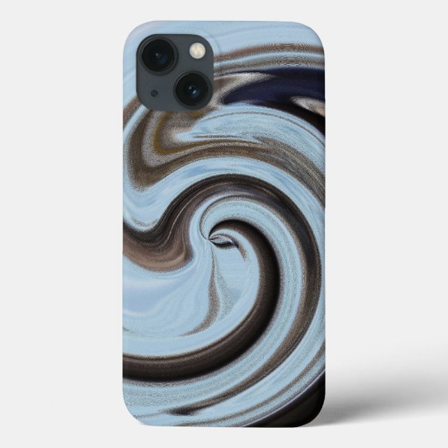O Olho De Uma Mulher - Abstrato iPad Case (Verso)