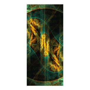 O Olho do Cartão de Rack Abstrato de Arte Selvagem