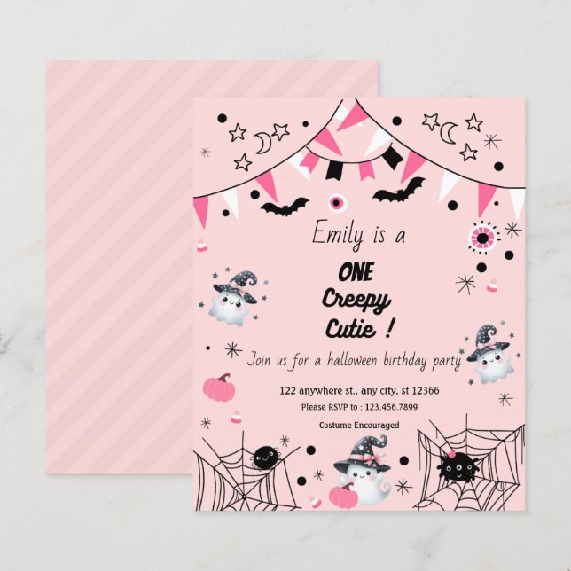 O Orçamento do Partido do Halloween, primeiro aniv (Frente/Verso)