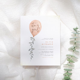 O Orçamento É Um Chá de fraldas Verde Para Garotas